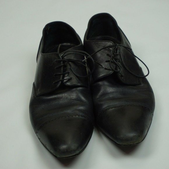 Louis Vuitton “Phat” Black Leather Boroque Cap Toe - Picture 3 of 8